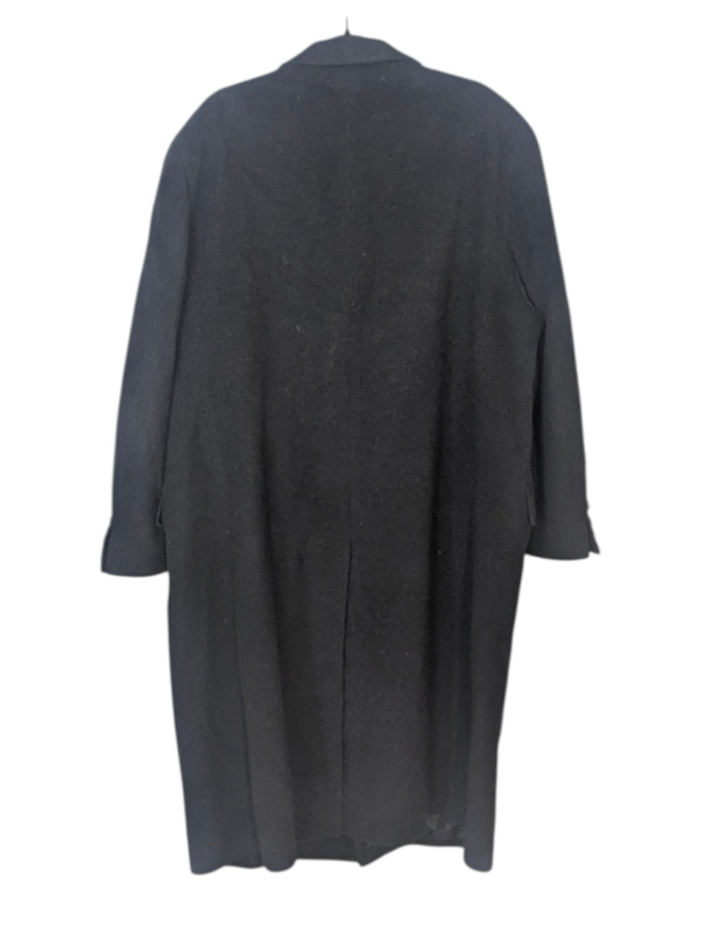 LAUREN Ralph Lauren Black Wool Blend Coat Size 42 44 Large - Picture 3 of 13
